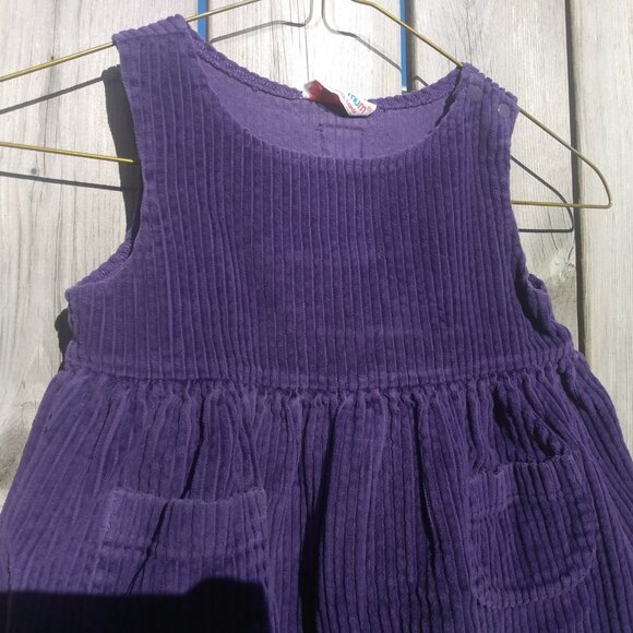 Vintage Baby Corduroy Dress PLEASE MUM Sleeveless Jumper - Picture 5 of 13
